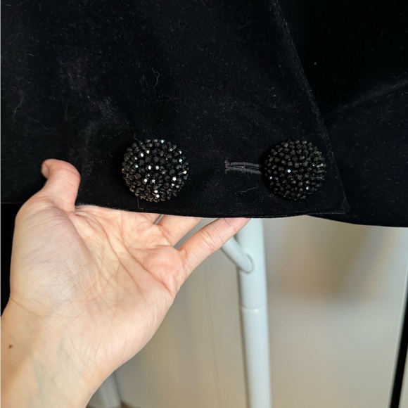 Mango Cropped Velvet Blazer - Picture 11 of 12